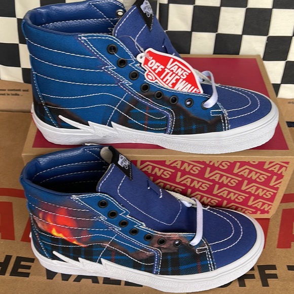 Vans Sk8-Hi Bolt Big Reveal Closet Navy/White Men’s sneakers - Picture 3 of 16